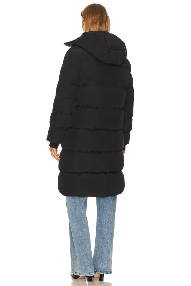 Kyler Puffer Coat Black Women Lovers and Friends Activewear