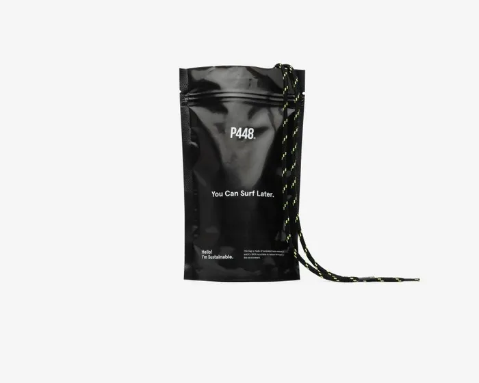 Laces and Accessories WomensMens P448 Shoelaces BlackYellow