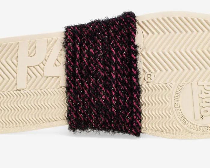 Laces and Accessories WomensMens P448 Shoelaces FuchsiaBlackGold