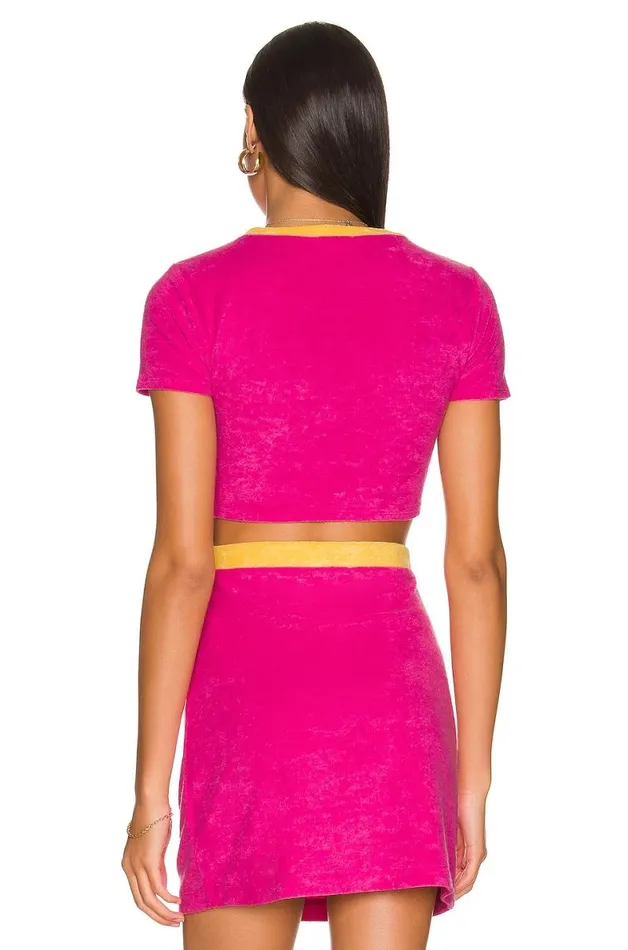 Lana Crop Top Magenta Women Lovers and Friends Tops