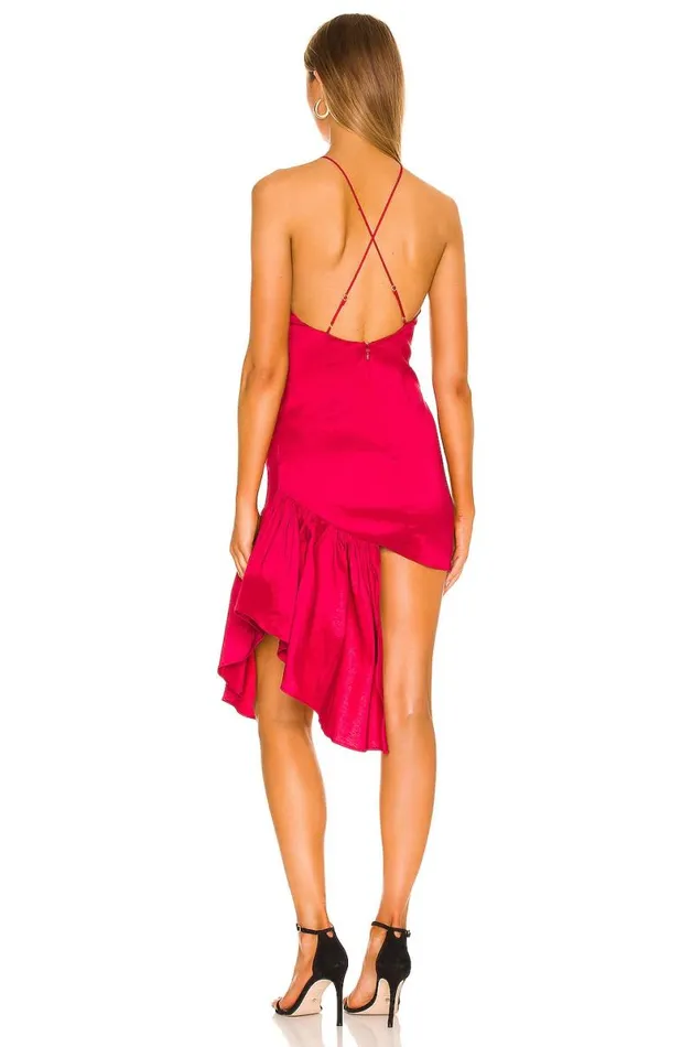 Laren Mini Dress Red Women Lovers and Friends Dresses