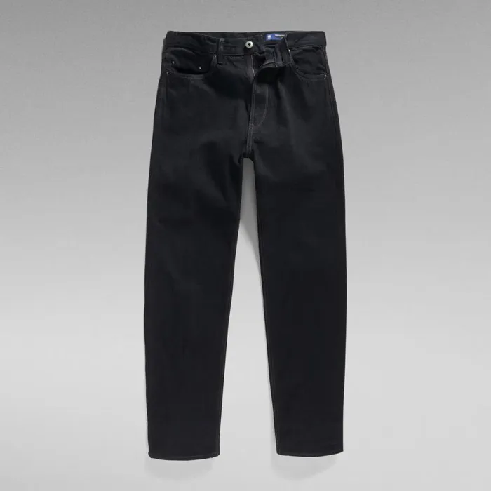 Loose Men GStar RAW Type 49 Relaxed Straight Jeans Pitch Black