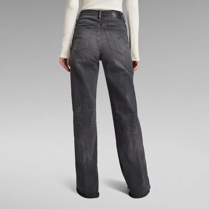 Loose Women GStar RAW Deck Ultra High Wide Leg Jeans Faded Blade