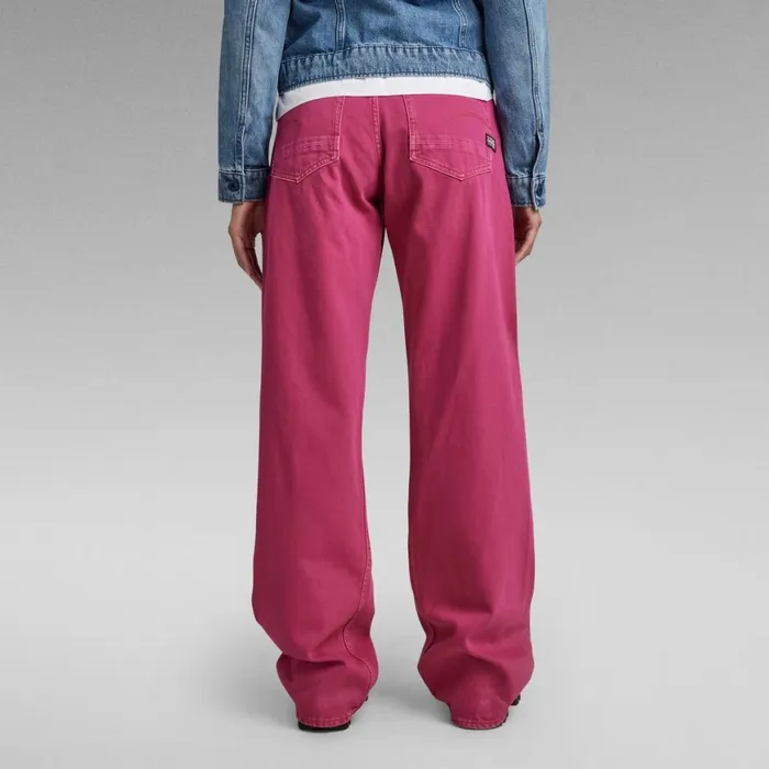 Loose Women GStar RAW Judee Low Waist Loose Jeans Fuchsia Red Gd
