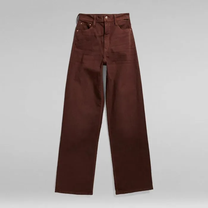 Loose Women GStar RAW Stray Ultra High Loose Jeans Chocolate Lab