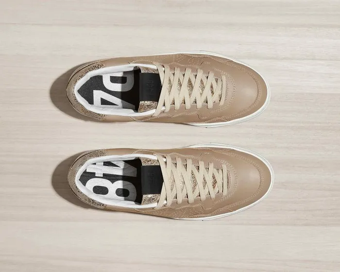 Low Tops Womens P448 Bali PlatinoBeige