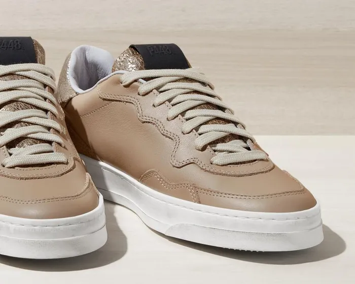 Low Tops Womens P448 Bali PlatinoBeige