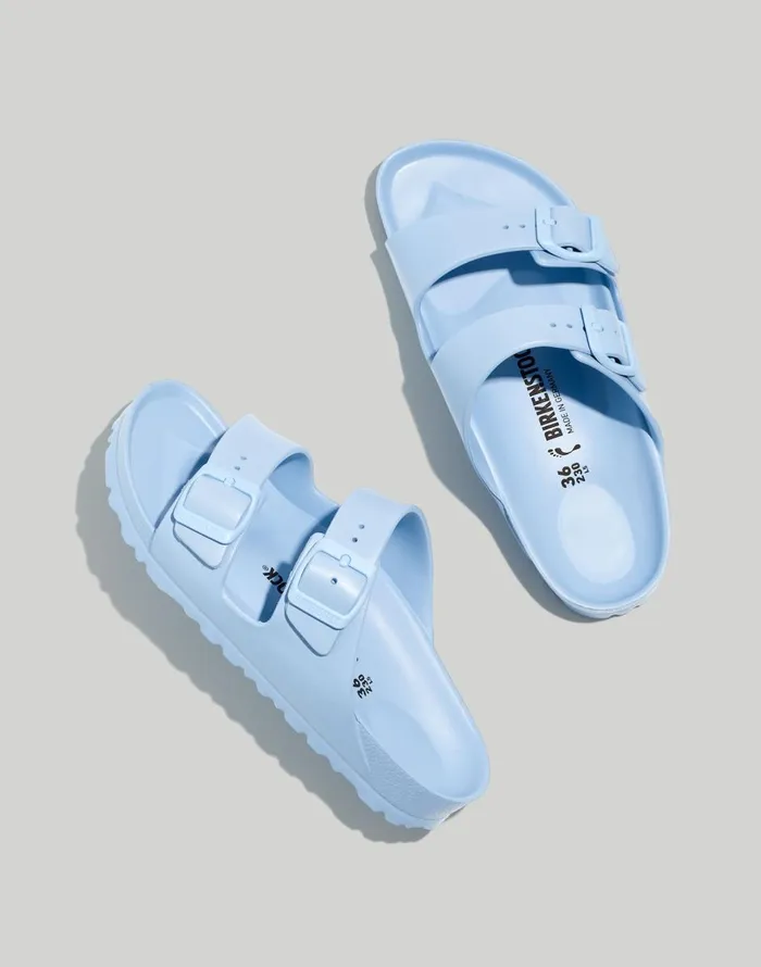 Madewell Birkenstock Arizona EVA Sandals Dusty Blue Women Sandals