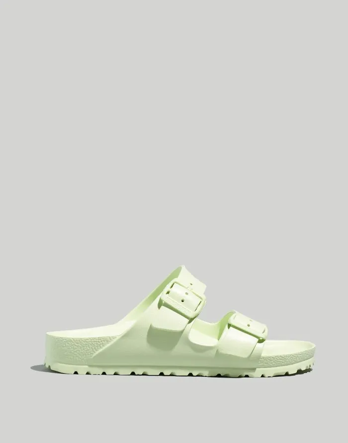 Madewell Birkenstock Arizona EVA Sandals Faded Lime Women Sandals