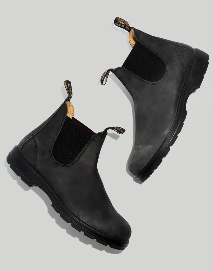 Madewell Blundstone Men039s Classic Chelsea Boots Rustic Black Men Boots