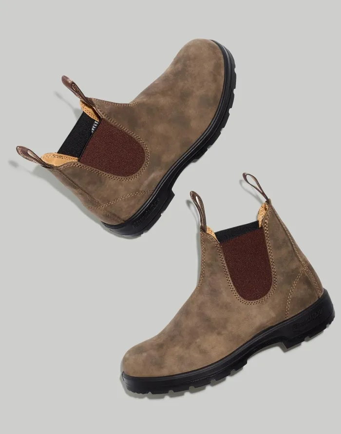 Madewell Blundstone Men039s Classic Chelsea Boots Rustic Brown Men Boots