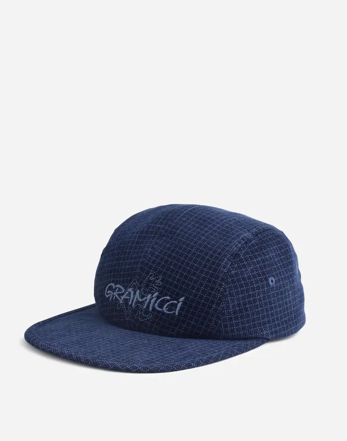 Madewell Gramicci OG Long Bill Baseball Cap Grid Check Men Hats and Scarves