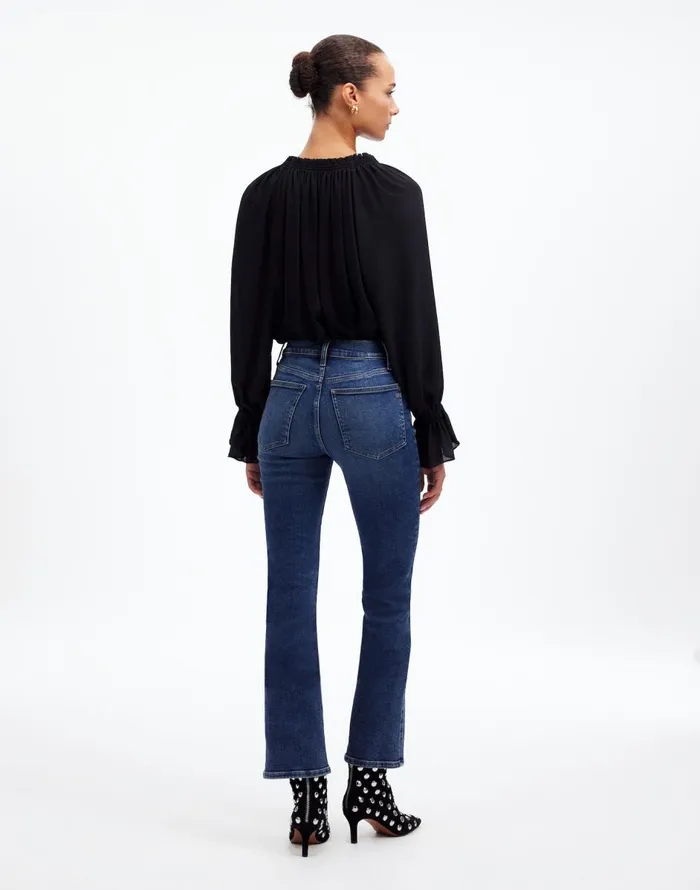 Madewell Kick Out Crop Jeans Lenoir Wash Women Jeans