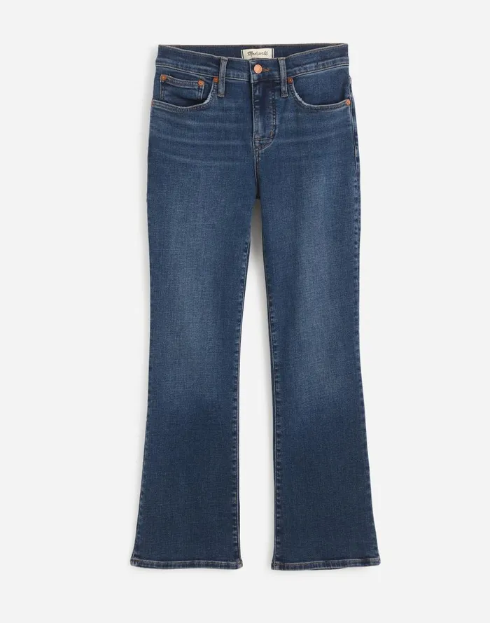Madewell Kick Out Crop Jeans Lenoir Wash Women Jeans