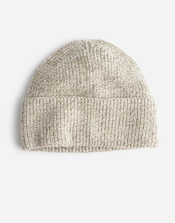 Madewell Marled Beanie Weathered Sage Marl Men Hats and Scarves