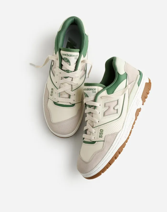 Madewell New Balance 550 Sneakers Linen Women Sneakers