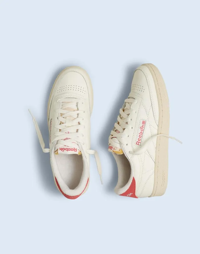 Madewell Reebok Club C 85 Vintage Sneakers Chalk Paper White Astro Dust Women Sneakers Madewell Reebok Club C 85 Vintage Sneakers Chalk Paper White Astro Dust Women Sneakers