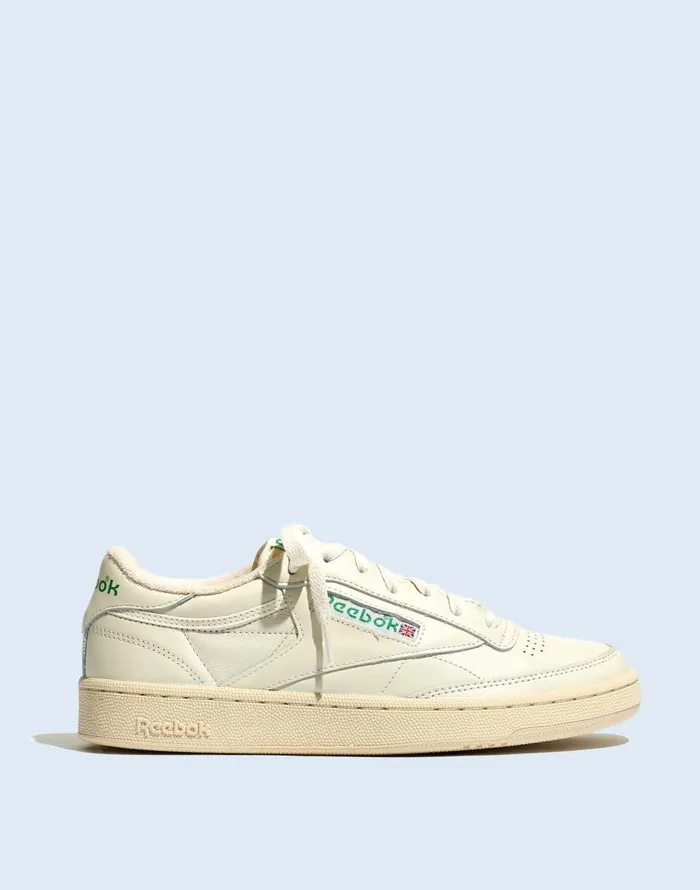 Madewell Reebok Club C 85 Vintage Sneakers Chalkpaperwhiteglen Men Sneakers