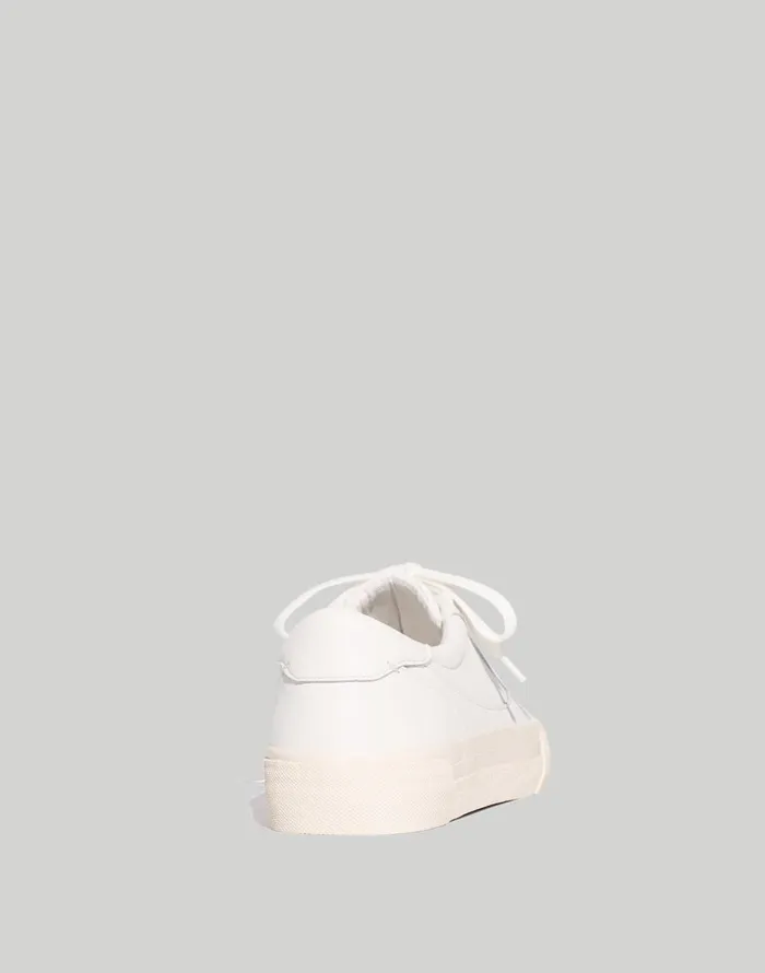 Madewell Sidewalk LowTop Sneakers Pale Parchment Women Sneakers