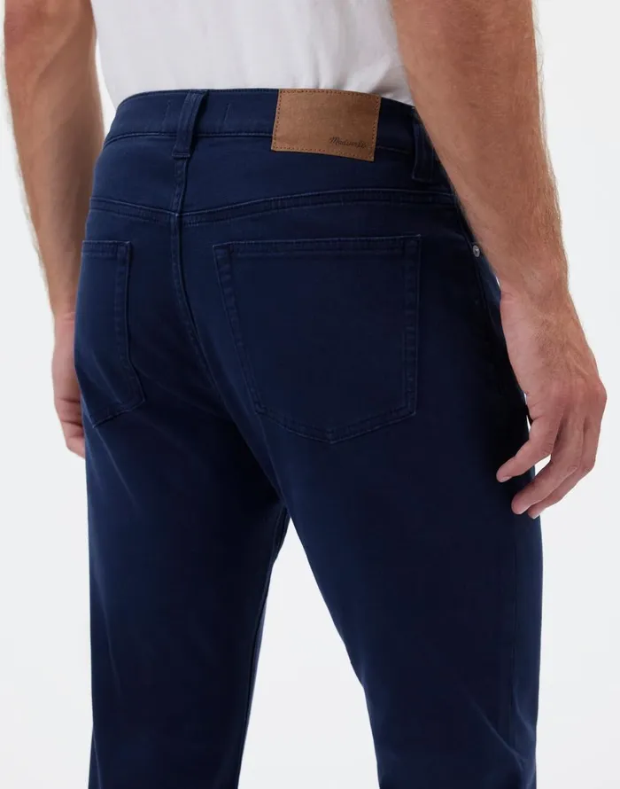 Madewell The Athletic Allday Slim Pant Deep Indigo Men Jeans
