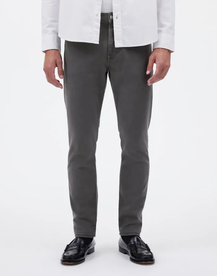 Madewell The Athletic Allday Slim Pant Thunder Cloud Men Jeans