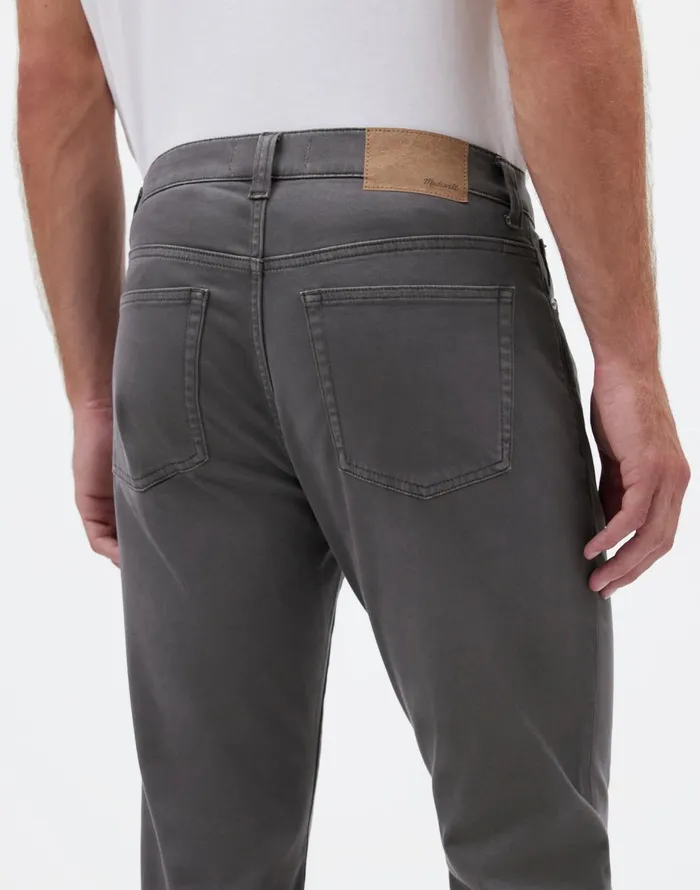 Madewell The Athletic Allday Slim Pant Thunder Cloud Men Jeans