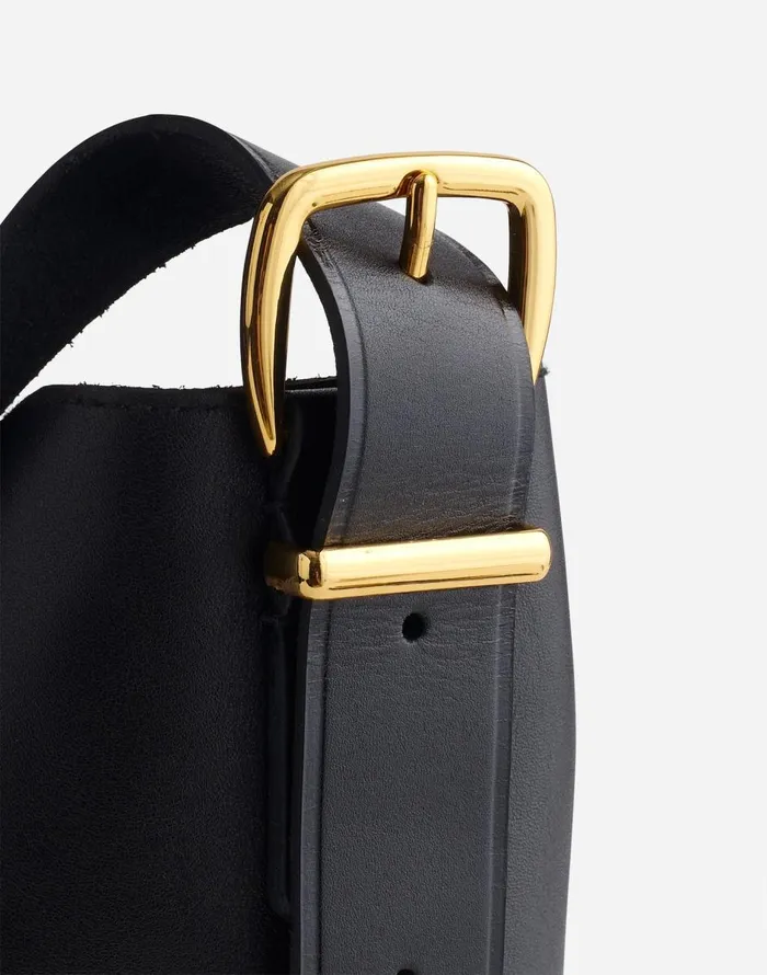 Madewell The Essential Medium Bucket Tote True Black Women Bags