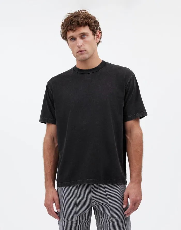 Madewell The Vintage Tee Almost Black Men Tees