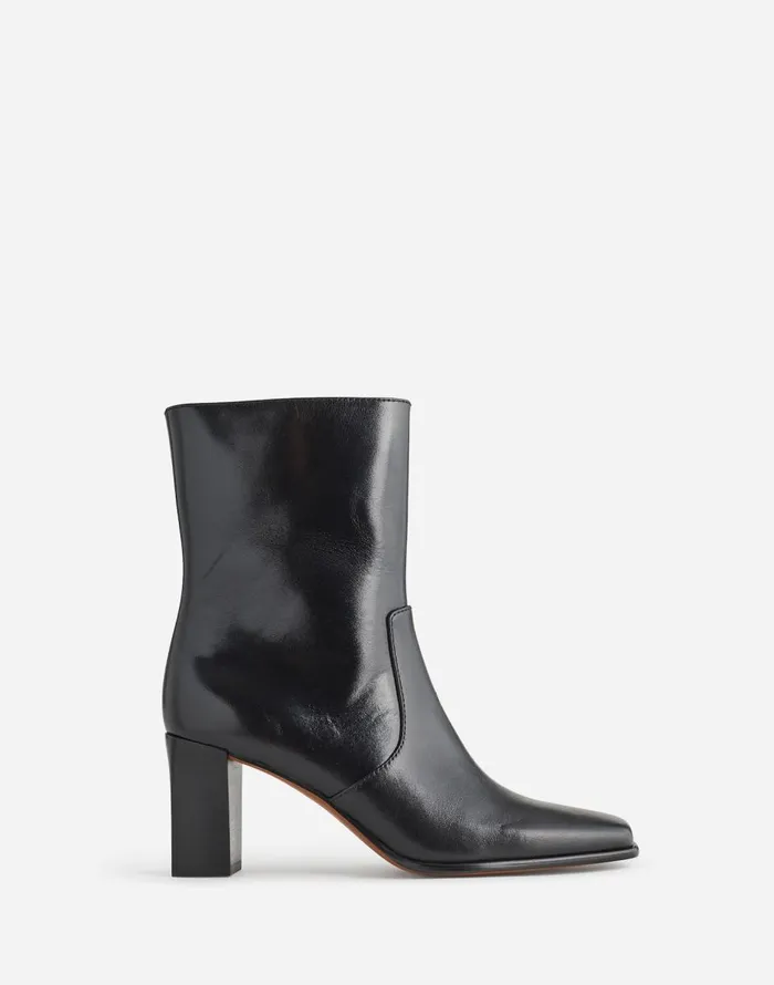 Madewell The Zane Ankle Boot True Black Women Boots