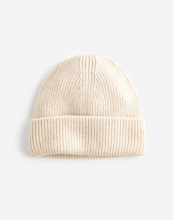 Madewell WoolBlend Knit Beanie Hthr Oat Women Hats