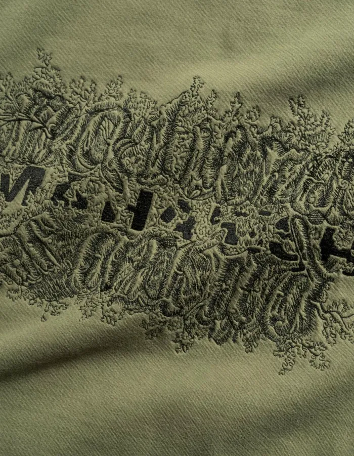 Maharishi Hooded Sweats 4640 Maharishi OJAS Hooded Sweat Olive 8211 Men