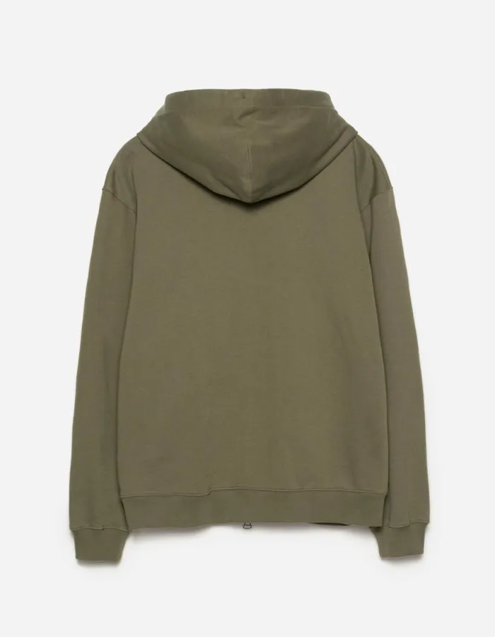 Maharishi Hooded Sweats 6011 Cobra Zipped Hooded Sweat Olive OG107F 8211 Men