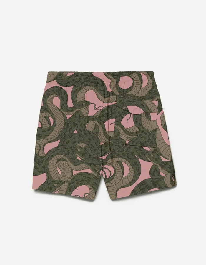 Maharishi Swim Shorts 1481 Snakeskin Camo Swim Shorts Sakura 8211 Men