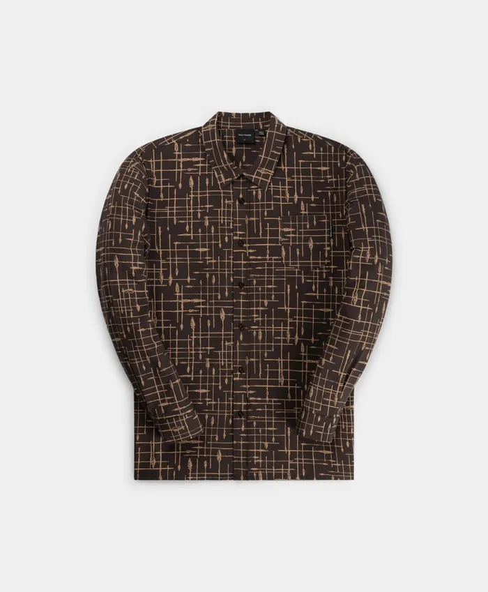 Martini Brown Ramzo Longsleeve Shirt Men Daily Paper Shirts