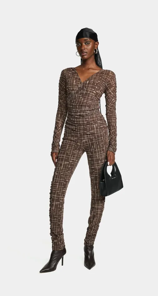 Martini Brown Rania Longsleeve Women Daily Paper Tops