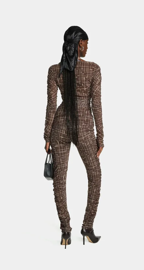 Martini Brown Rania Longsleeve Women Daily Paper Tops