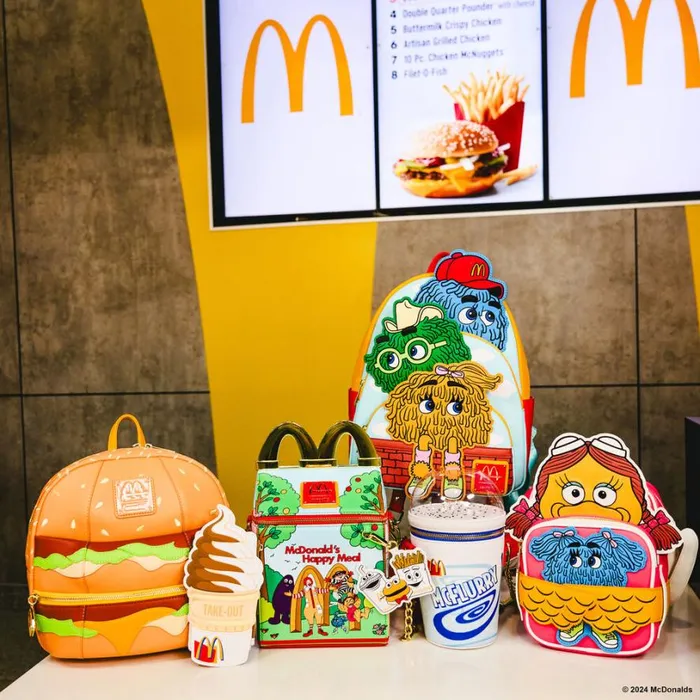 McDonald039s Soft Serve Ice Cream Cone Card Holder Unisex Loungefly Bags and Wallets McDonald039s Soft Serve Ice Cream Cone Card Holder Unisex Loungefly Bags and Wallets