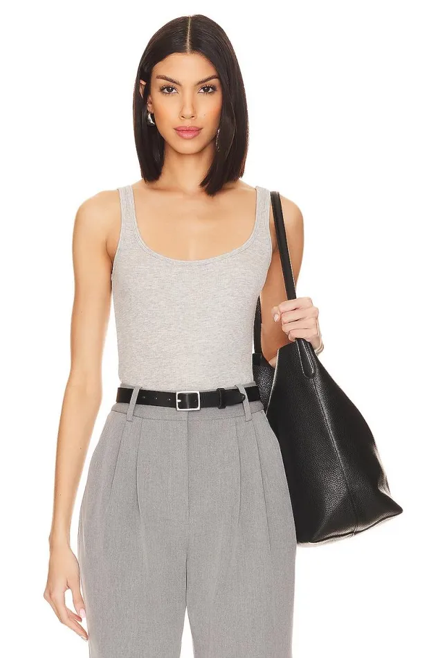 Megan Tank Top Heather Grey Women Lovers and Friends Tops