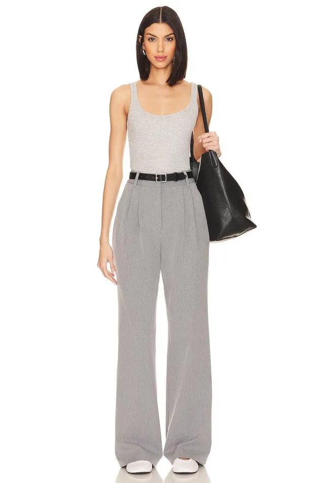 Megan Tank Top Heather Grey Women Lovers and Friends Tops