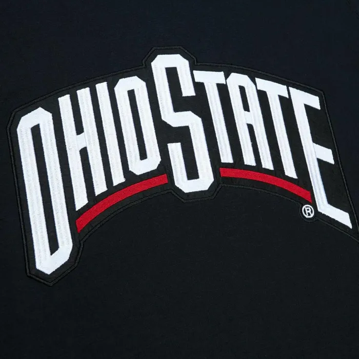 Men039s Collegiate Mitchell and Ness Legendary Slub Long Sleeve Hoodie Ohio State Men039s Collegiate Mitchell and Ness Legendary Slub Long Sleeve Hoodie Ohio State