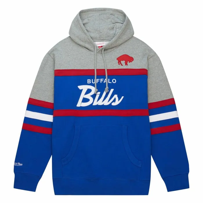 Men039s Hoodies and Sweatshirts Mitchell and Ness Head Coach Hoodie Buffalo Bills Men039s Hoodies and Sweatshirts Mitchell and Ness Head Coach Hoodie Buffalo Bills