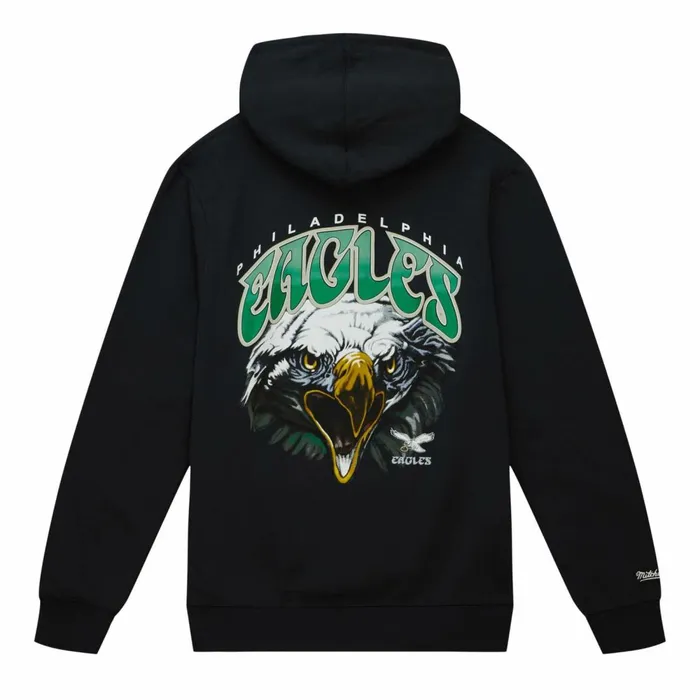 Men039s Hoodies and Sweatshirts Mitchell and Ness Illustrated Hoodie Philadelphia Eagles Men039s Hoodies and Sweatshirts Mitchell and Ness Illustrated Hoodie Philadelphia Eagles