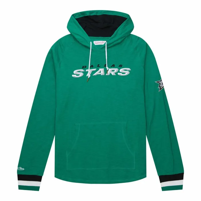 Men039s Hoodies and Sweatshirts Mitchell and Ness Legendary Slub Long Sleeve Hoodie Dallas Stars