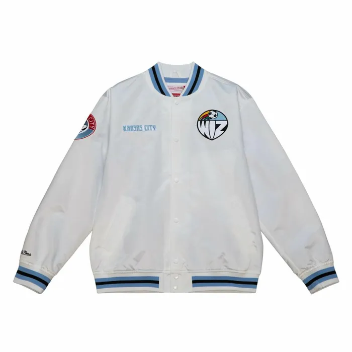Men039s Jackets and Outerwear Mitchell and Ness City Collection Lightweight Satin Jacket Kansas City Wiz Men039s Jackets and Outerwear Mitchell and Ness City Collection Lightweight Satin Jacket Kansas City Wiz