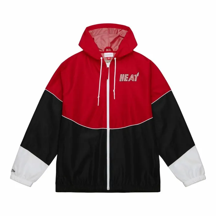 Men039s Jackets and Outerwear Mitchell and Ness Home Team Lightweight Windbreaker Miami Heat Men039s Jackets and Outerwear Mitchell and Ness Home Team Lightweight Windbreaker Miami Heat