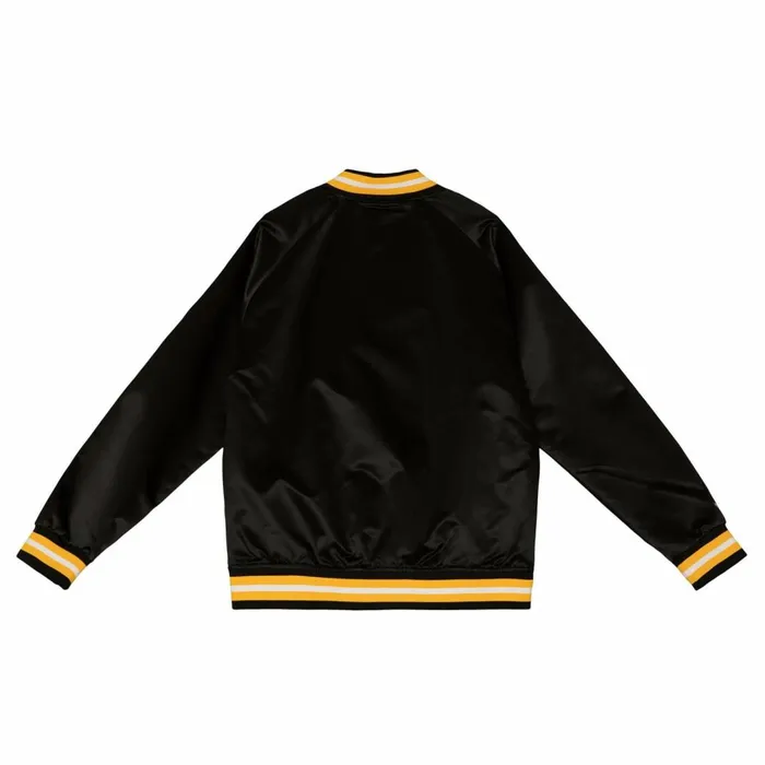 Men039s Jackets and Outerwear Mitchell and Ness Special Script Light Weight Satin Jacket Pittsburgh Penguins Men039s Jackets and Outerwear Mitchell and Ness Special Script Light Weight Satin Jacket Pittsburgh Penguins