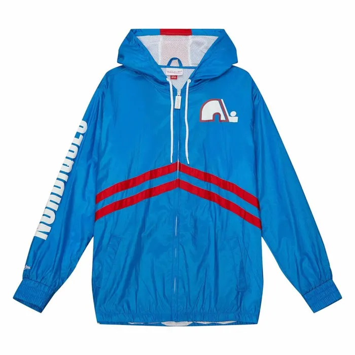 Men039s Jackets and Outerwear Mitchell and Ness Undeniable Full Zip Windbreaker Quebec Nordiques Men039s Jackets and Outerwear Mitchell and Ness Undeniable Full Zip Windbreaker Quebec Nordiques