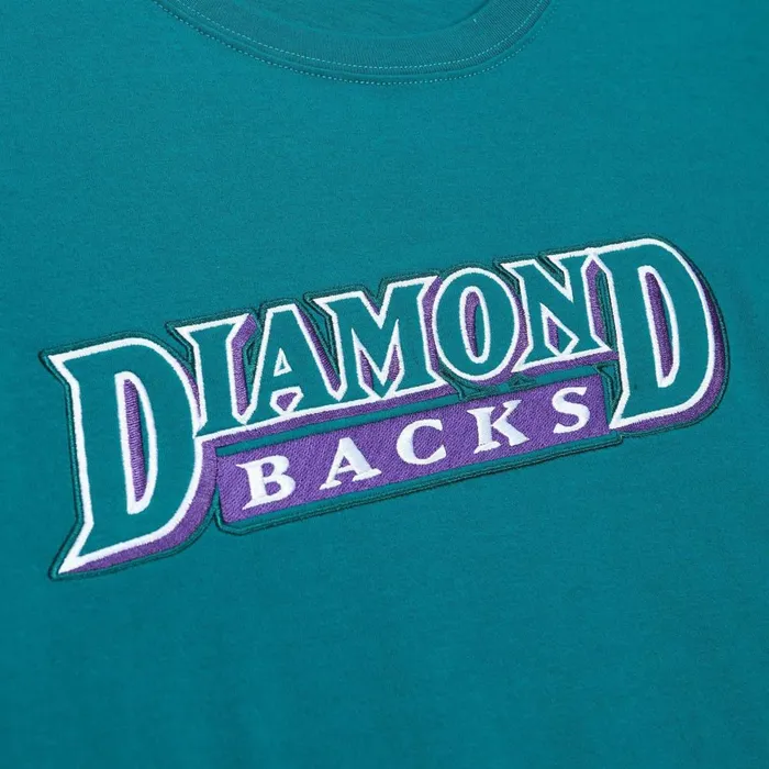 Men039s MLB Mitchell and Ness Color Blocked SS Tee Arizona Diamondbacks Men039s MLB Mitchell and Ness Color Blocked SS Tee Arizona Diamondbacks