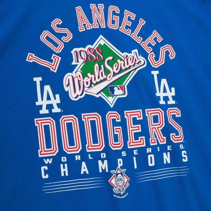 Men039s MLB Mitchell and Ness Commissioner Tee Los Angeles Dodgers Men039s MLB Mitchell and Ness Commissioner Tee Los Angeles Dodgers