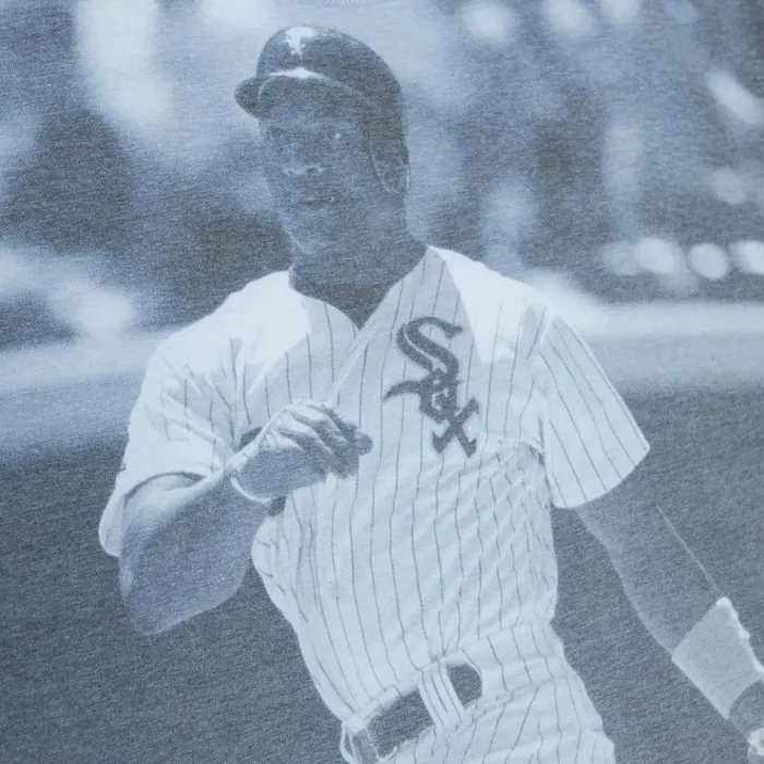 Men039s MLB Mitchell and Ness Highlight Sublimated Player Tee Chicago White Sox Bo Jackson Men039s MLB Mitchell and Ness Highlight Sublimated Player Tee Chicago White Sox Bo Jackson